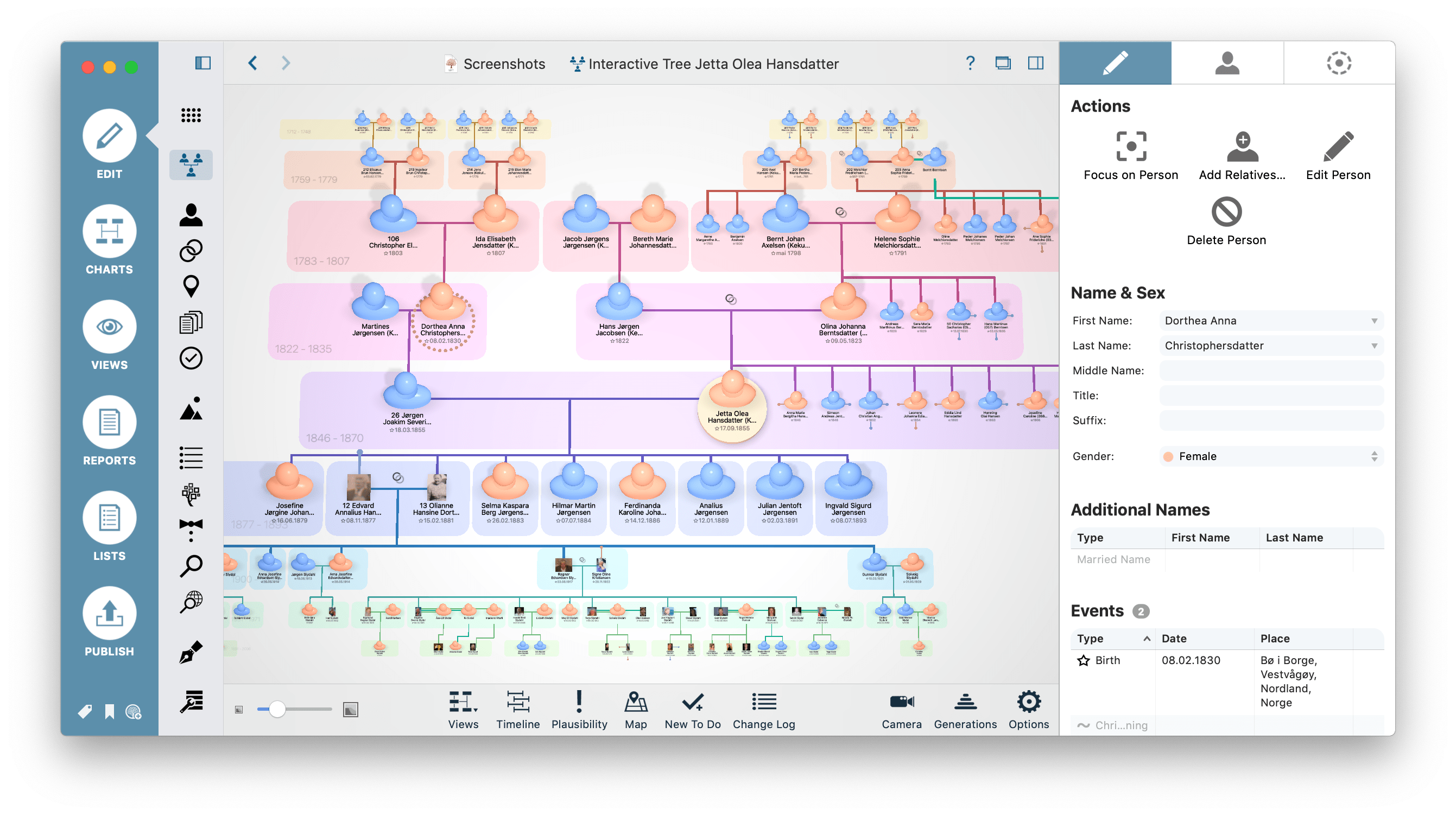 Familty Tree Software For The Mac